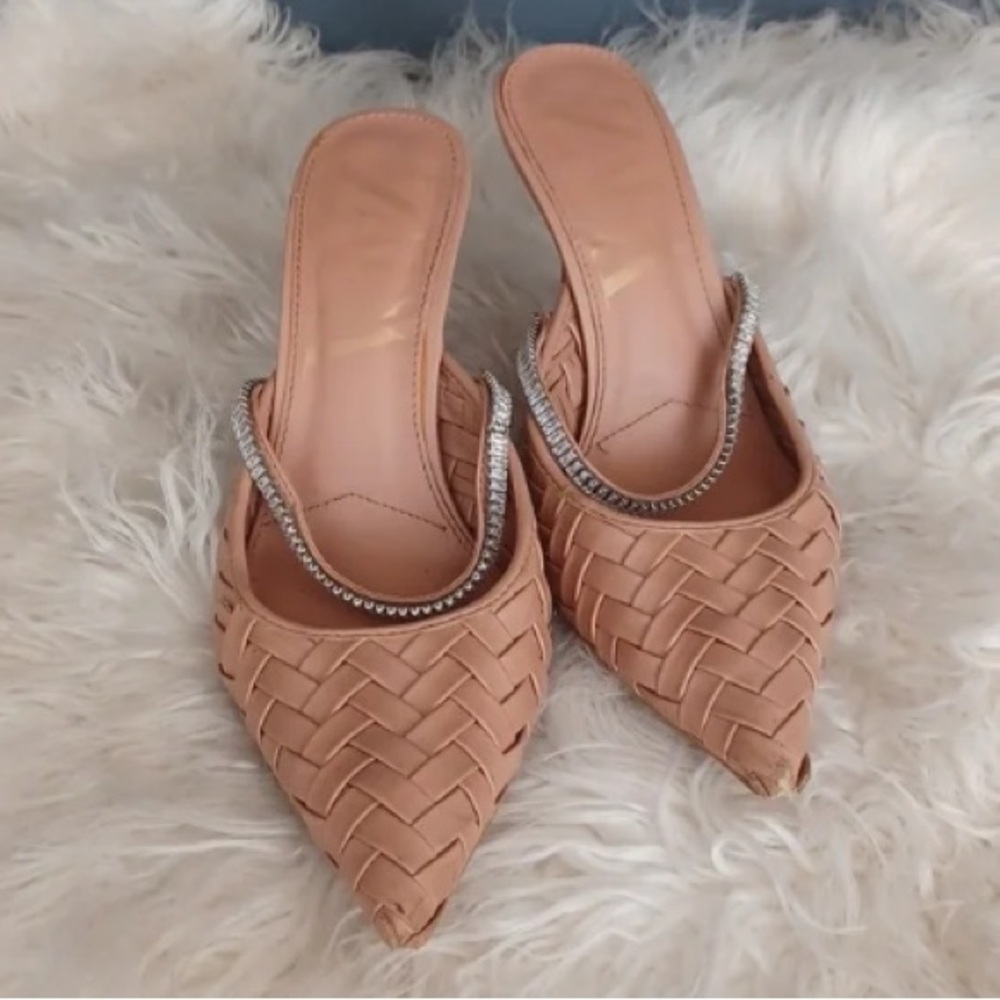 Zara Braided Heels